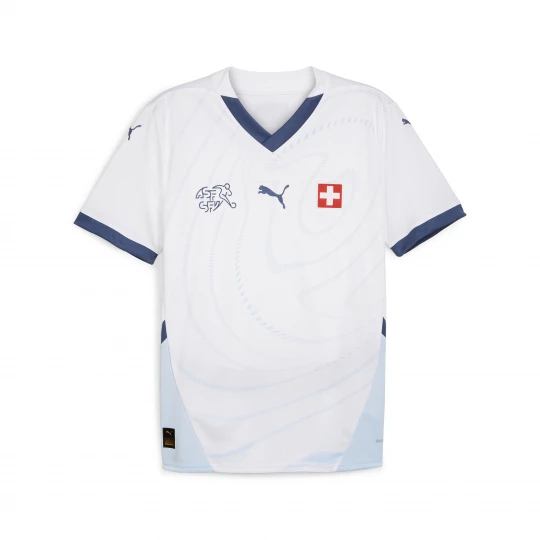 Foto del prodotto PUMA Maglia da calcio in jersey gara Away Svizzera 2024 da uomo, Accessori, Bianco biały