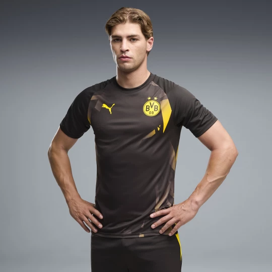 Foto del prodotto PUMA Maglia da riscaldamento Borussia Dortmund da uomo, Accessori, Nero czarny