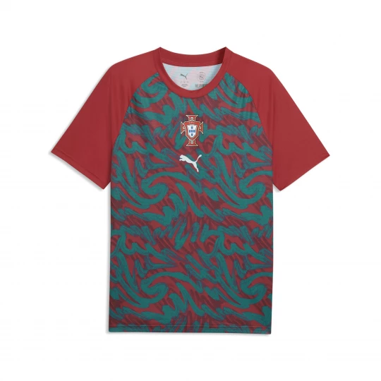 Foto del prodotto PUMA Maglia da riscaldamento Portogallo da uomo, Accessori, Rosso czerwony