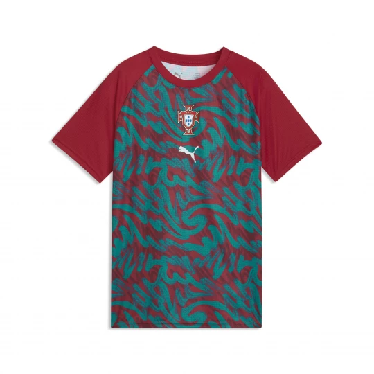 Foto del prodotto PUMA Maglia da riscaldamento Portogallo per ragazzi, Accessori, Rosso czerwony