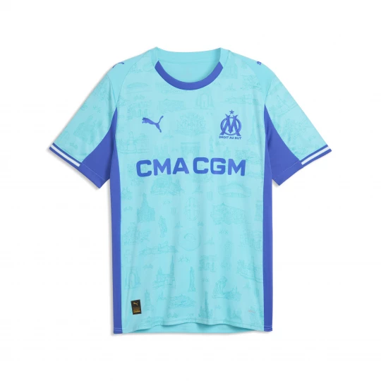 Foto del prodotto PUMA Maglia edizione speciale Olympique de Marseille da uomo, Accessori, Blu niebieski