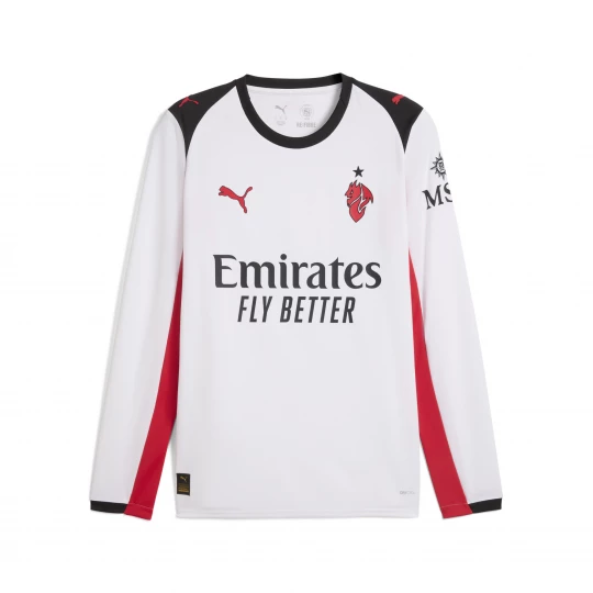 Foto del prodotto PUMA Maglia gara Away a maniche lunghe AC Milan 25 / 26 da uomo, Accessori, Bianco biały