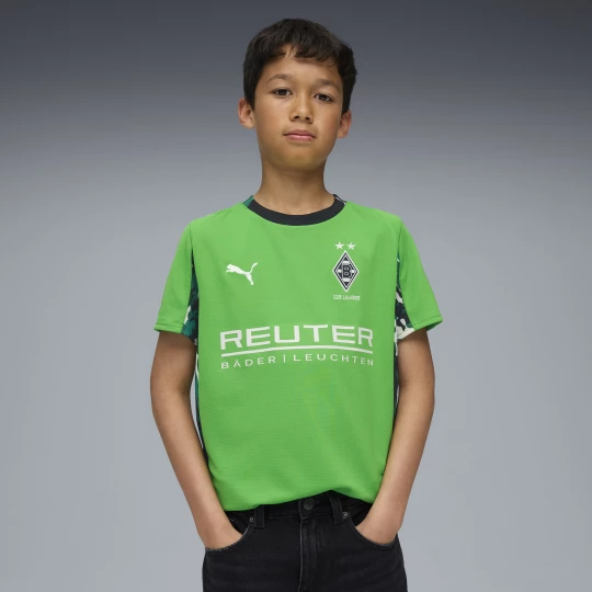 Foto del prodotto PUMA Maglia gara Away Borussia Mönchengladbach 25 / 26 per ragazzi, Abbigliamento, Verde zielony