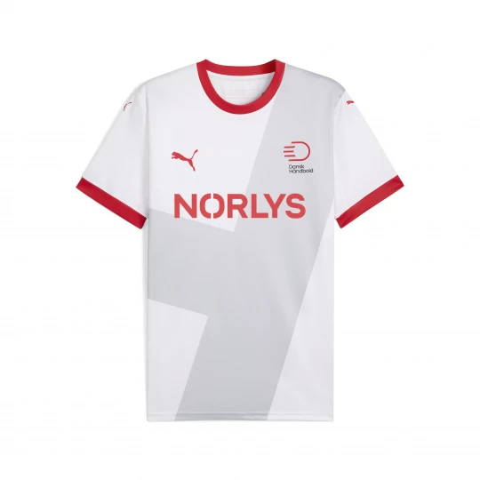 Foto del prodotto PUMA Maglia gara Away Federazione danese di pallamano 24 / 25 da uomo, Abbigliamento, Bianco biały