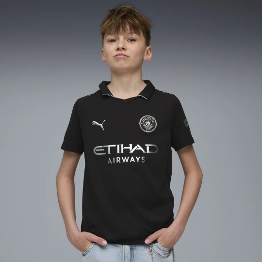 Foto del prodotto PUMA Maglia gara Away Manchester City 25 / 26 per ragazzi, Abbigliamento, Nero czarny