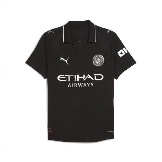 Foto del prodotto PUMA Maglia gara Away Manchester City Authentic 25 / 26 da uomo, Accessori, Nero czarny
