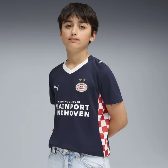 Foto del prodotto PUMA Maglia gara Away PSV Eindhoven 25 / 26 per ragazzi, Abbigliamento, Blu niebieski