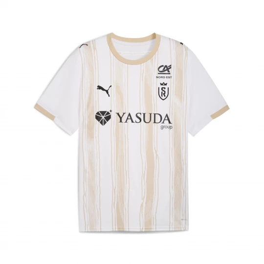 Foto del prodotto PUMA Maglia gara Away Stade de Reims 25 / 26 per ragazzi, Abbigliamento, Bianco biały