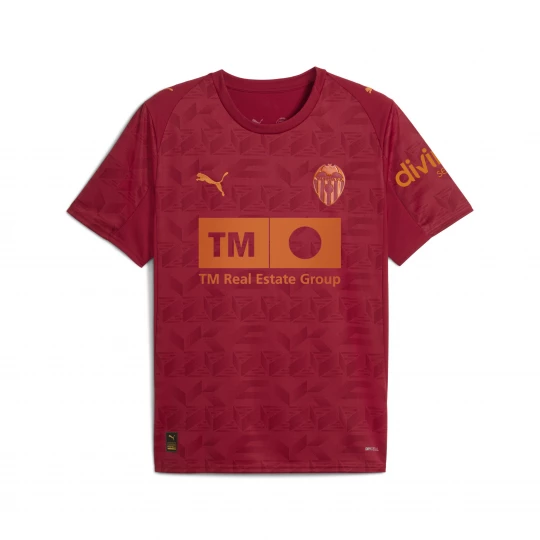 Foto del prodotto PUMA Maglia gara Away Valencia CF 25 / 26 da uomo, Accessori, Rosso czerwony