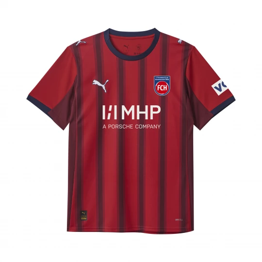 Foto del prodotto PUMA Maglia gara Home FC Heidenheim 25 / 26 da uomo, Accessori, Rosso czerwony