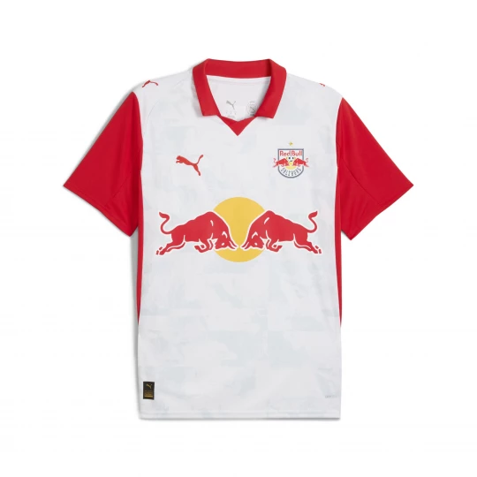 Foto del prodotto PUMA Maglia gara Home FC Rosso Bull Salzburg 25 / 26 da uomo, Accessori, Bianco biały