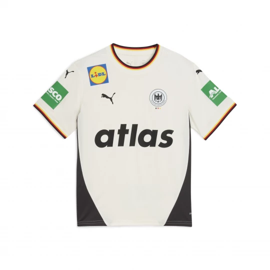Foto del prodotto PUMA Maglia gara Home Federazione tedesca di pallamano 2026 per ragazzi, Accessori, Bianco biały