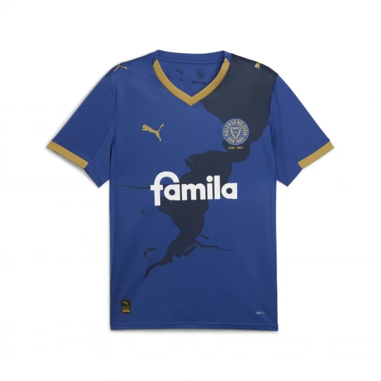 Foto del prodotto PUMA Maglia gara Home Holstein Kiel 25 / 26 da uomo, Accessori, Blu niebieski
