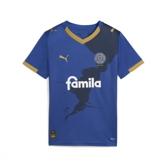 Foto del prodotto PUMA Maglia gara Home Holstein Kiel 25 / 26 per ragazzi, Abbigliamento, Blu niebieski