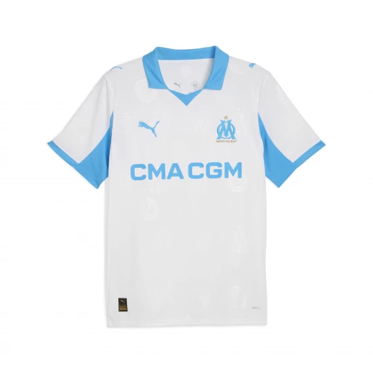 Foto del prodotto PUMA Maglia gara Home Olympique de Marseille 25 / 26 da uomo, Accessori, Bianco biały