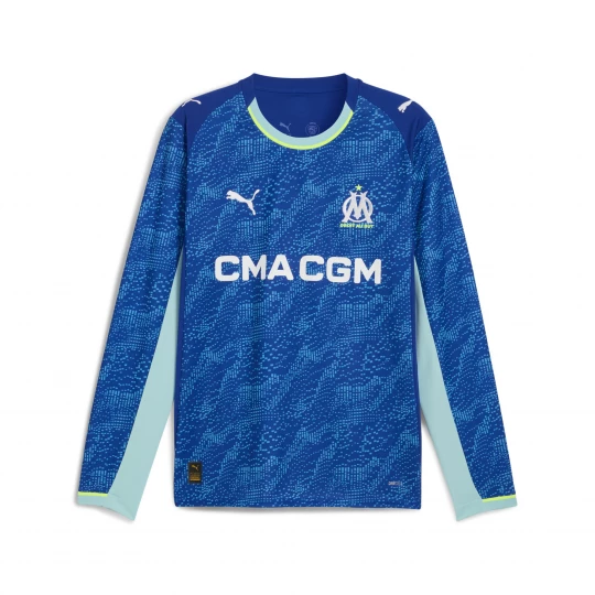 Foto del prodotto PUMA Maglia gara Third a maniche lunghe Olympique de Marseille 25 / 26 da uomo, Accessori, Blu niebieski