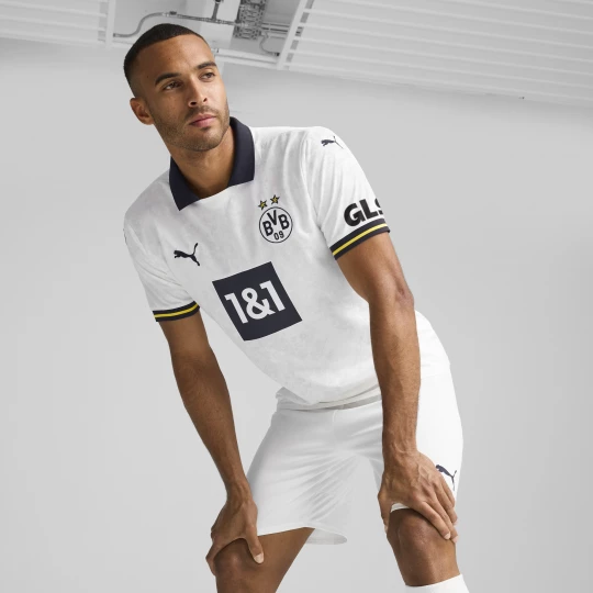 Foto del prodotto PUMA Maglia gara Third Borussia Dortmund 24 / 25 da uomo, Abbigliamento, Bianco biały