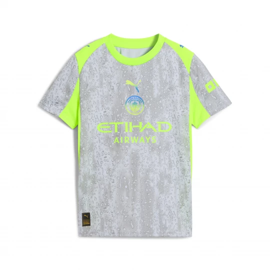 Foto del prodotto PUMA Maglia gara Third Manchester City 25 / 26 per ragazzi, Abbigliamento, Blu niebieski