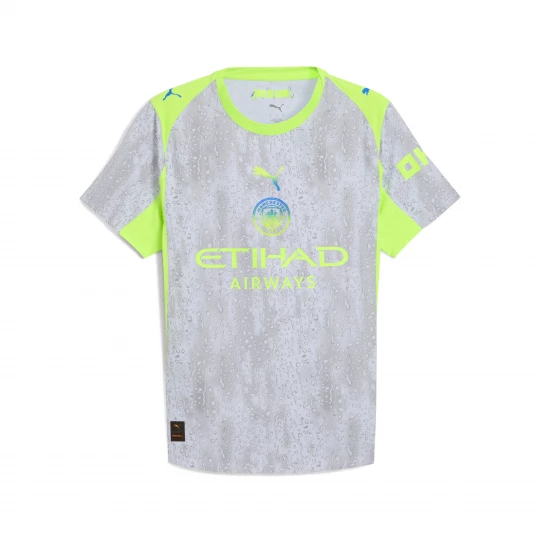 Foto del prodotto PUMA Maglia gara Third Manchester City Authentic 25 / 26 da uomo, Accessori, Blu niebieski