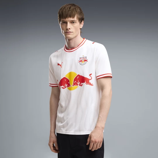 Foto del prodotto PUMA Maglia Home FC Rosso Bull Salzburg 26 / 27 da uomo, Abbigliamento, Bianco biały