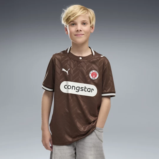 Foto del prodotto PUMA Maglia Home FC St. Pauli 26 / 27 per ragazzi, Accessori, Marrone brązowy