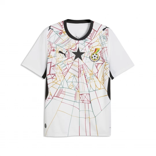 Foto del prodotto PUMA Maglia Home Ghana 2026 da uomo, Accessori, Bianco biały