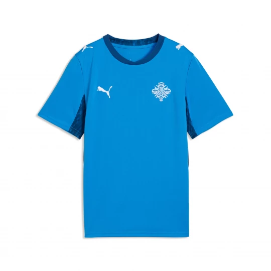 Foto del prodotto PUMA Maglia Home Islanda 2026 per ragazzi, Accessori, Blu niebieski