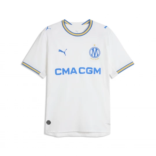 Foto del prodotto PUMA Maglia Home Olympique de Marseille 26 / 27 Authentic da uomo, Accessori, Bianco biały