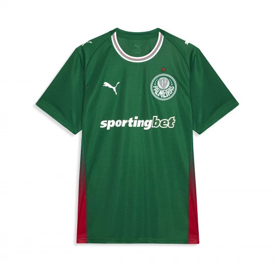 Foto del prodotto PUMA Maglia Home Palmeiras Torced 2026 da uomo, Accessori, Verde zielony
