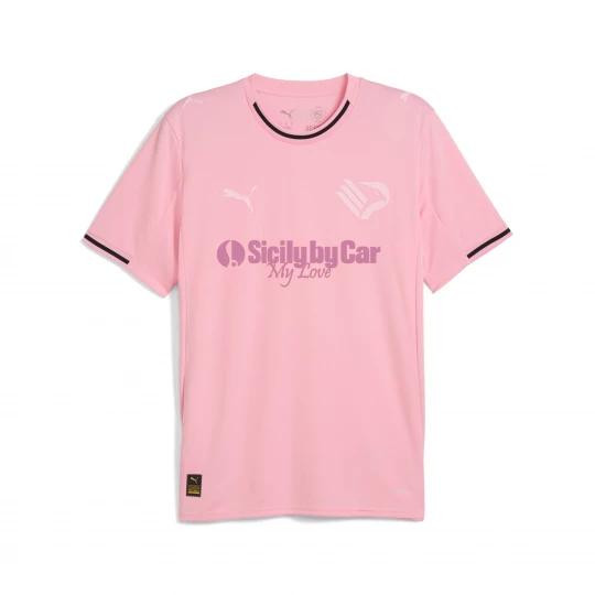 Foto del prodotto PUMA Maglia Home Replica Palermo FC 25 / 26 da uomo, Accessori, Rosa różowy