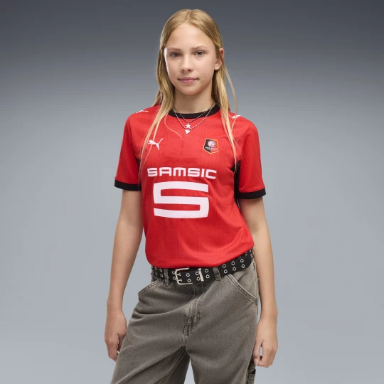 Foto del prodotto PUMA Maglia Home Stade Rennais 26 / 27 per ragazzi, Abbigliamento, Rosso czerwony