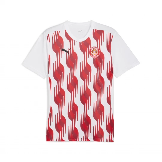 Foto del prodotto PUMA Maglia pre-partita Girona FC da uomo, Accessori, Bianco biały