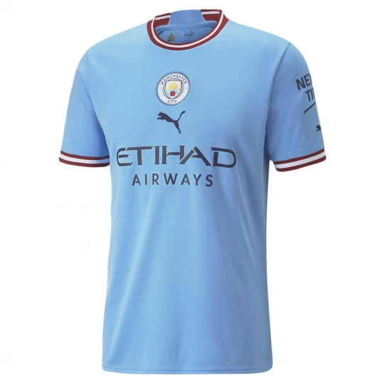 Foto del prodotto PUMA Maglia replica Manchester City FC Home 22 / 23 da uomo, Abbigliamento, Blu niebieski