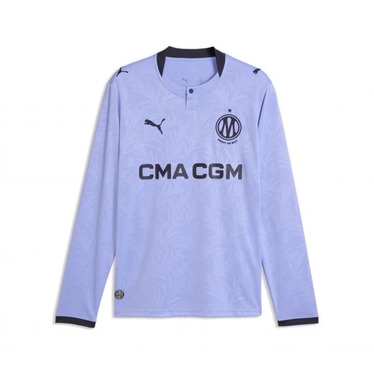 Foto del prodotto PUMA Maglia Third a maniche lunghe Olympique de Marseille 26 / 27 da uomo, Accessori, Viola purpurowy