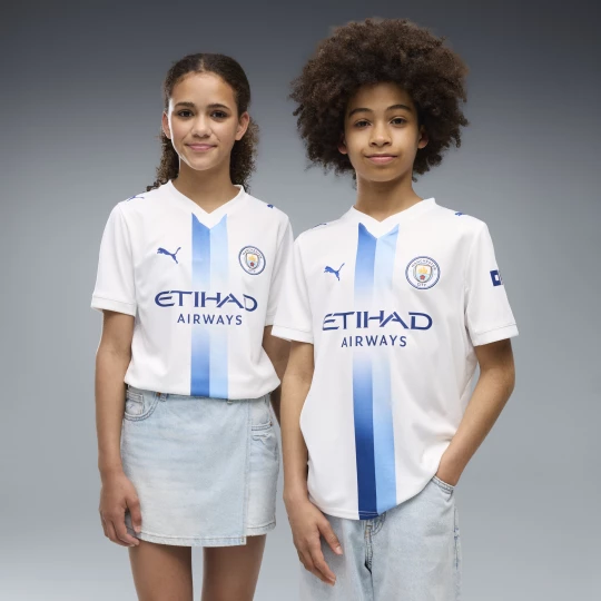 Foto del prodotto PUMA Maglia Third Manchester City 26 / 27 per ragazzi, Abbigliamento, Bianco biały