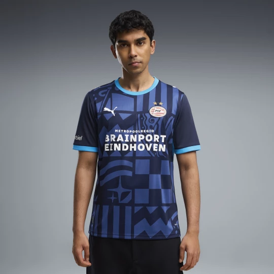Foto del prodotto PUMA Maglia Third PSV Eindhoven 26 / 27 da uomo, Abbigliamento, Blu niebieski