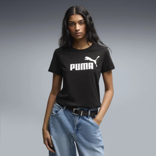 Foto del prodotto PUMA Maglietta con logo ESS Metallizzato No. 1 da donna, Abbigliamento, Nero czarny