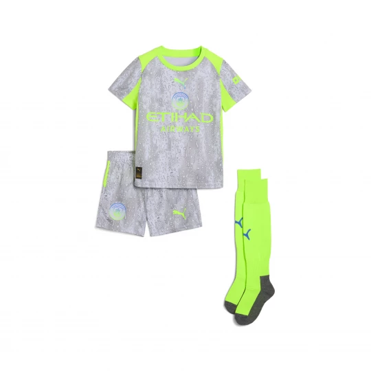Foto del prodotto PUMA Mini kit Third Manchester City 25 / 26 per bambini, Abbigliamento, Blu niebieski