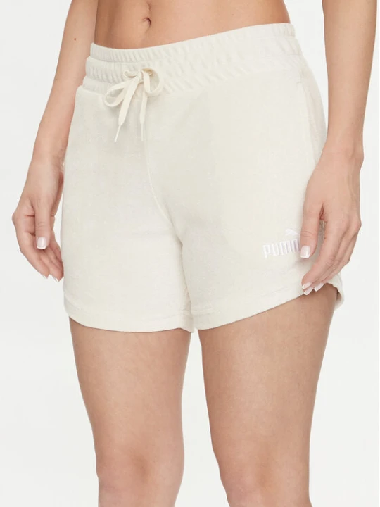 Foto del prodotto Puma Pantaloncini sportivi Ess Elevated 677946 Écru Regular Fit Crema