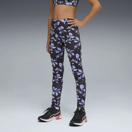 Foto del prodotto PUMA Pantaloni aderenti con stampa Essentials Training da ragazza, Abbigliamento, Nero czarny
