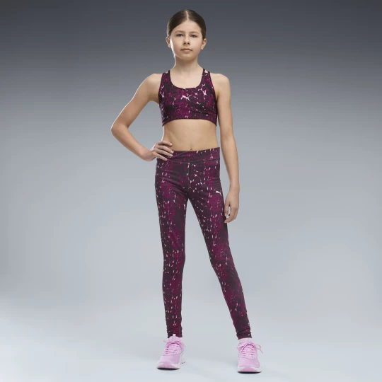 Foto del prodotto PUMA Pantaloni aderenti con stampa Train All Day Essentials da ragazza, Abbigliamento, Rosa różowy
