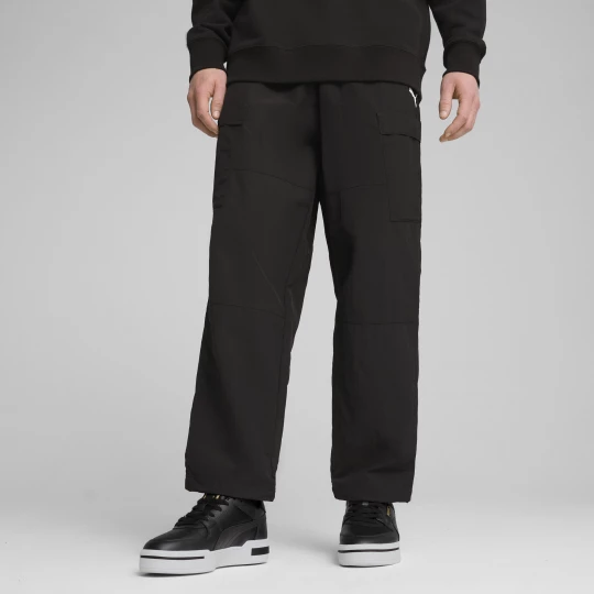 Foto del prodotto PUMA Pantaloni cargo WARDROBE ESS vestibilità comoda da uomo, Abbigliamento, Nero czarny