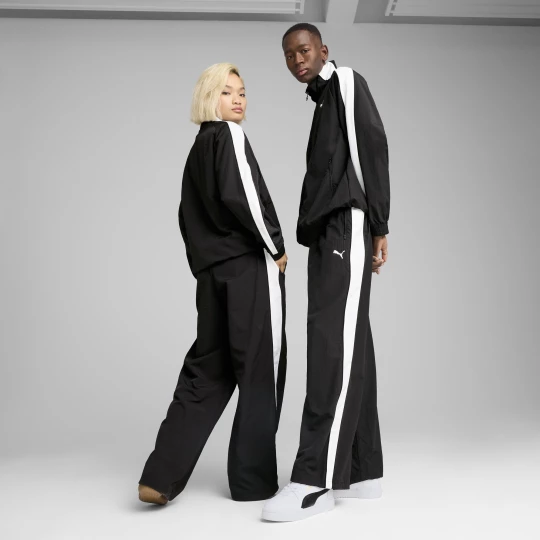 Foto del prodotto PUMA Pantaloni da corsa oversize T7 unisex, Abbigliamento, Nero czarny