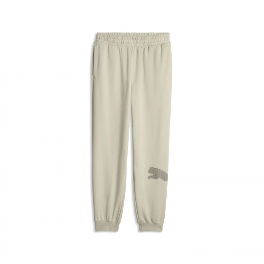 Foto del prodotto PUMA Pantaloni della tuta con logo Big Cat Essentials da uomo, Abbigliamento, Beige