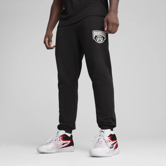 Foto del prodotto PUMA Pantaloni della tuta da basket Posterize da uomo, Accessori, Nero czarny