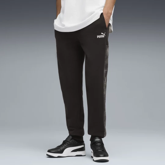 Foto del prodotto PUMA Pantaloni della tuta Essentials Camo da uomo, Accessori, Nero czarny
