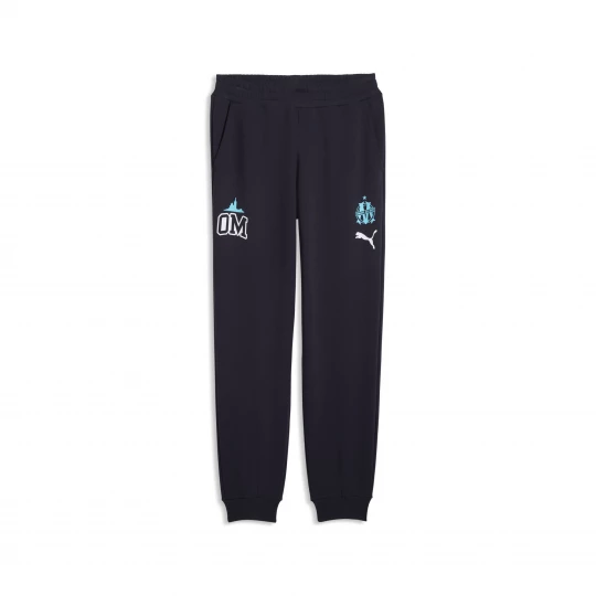 Foto del prodotto PUMA Pantaloni della tuta Olympique de Marseille FtblCulture da uomo, Accessori, Blu niebieski