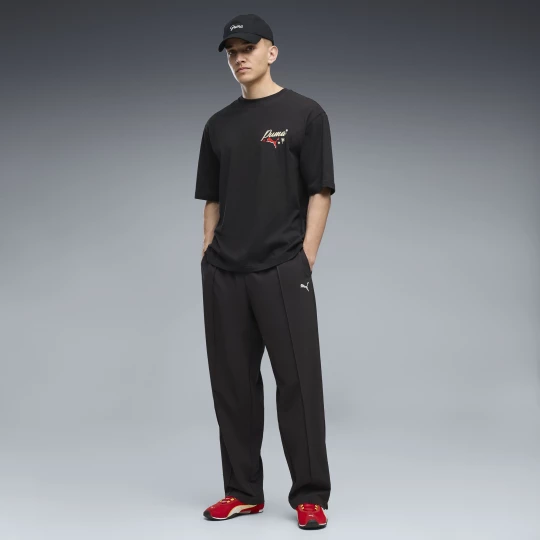 Foto del prodotto PUMA Pantaloni Essentials comodi ed elasticizzati da uomo, Abbigliamento, Nero czarny