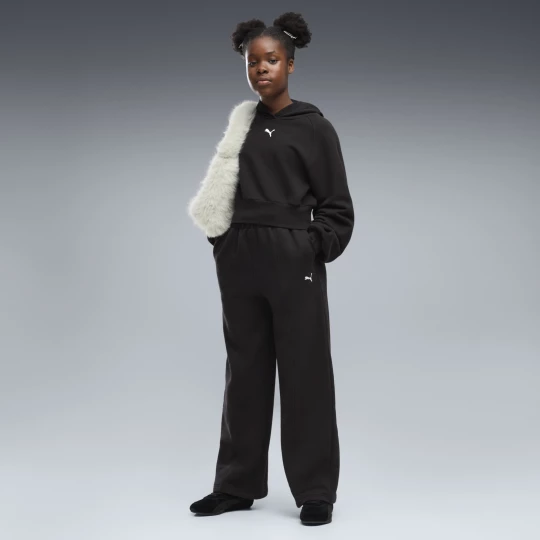 Foto del prodotto PUMA Pantaloni Essentials Slouchy Pintuck dal taglio morbido per ragazzi, Accessori, Nero czarny