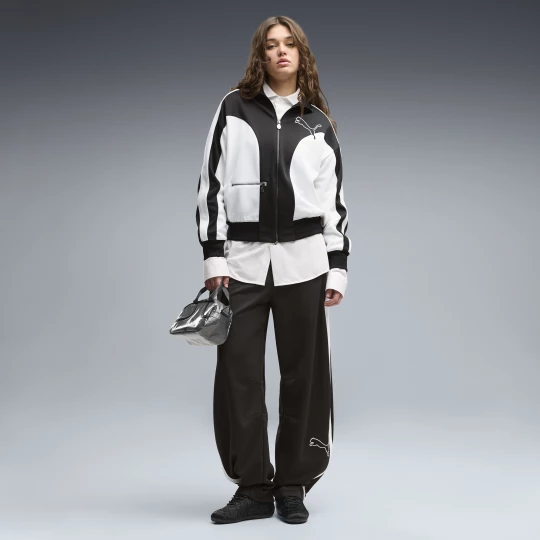 Foto del prodotto PUMA Pantaloni sportivi T7 Love Of The Cat dal taglio morbido da donna, Abbigliamento, Nero czarny